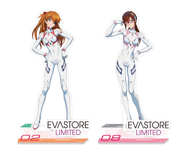 EVA STORE LIMITED 限定 アクリルスタンド アスカ／マリ