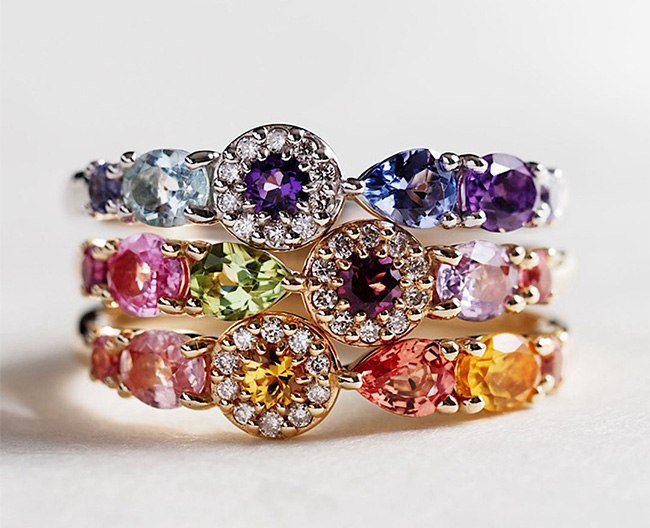 大阪髙島屋に恵比寿発〈PARCELLE JEWELRY（パーセル ジュエリー）〉POP UP SHOP｜カラーストーン・セミオーダー（7/22-28）
