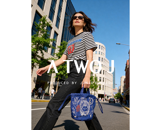 大阪髙島屋に〈A TWO J(ツージェイ)〉POP UP｜アートを落とし込むバッグとウェア（6/17-23）