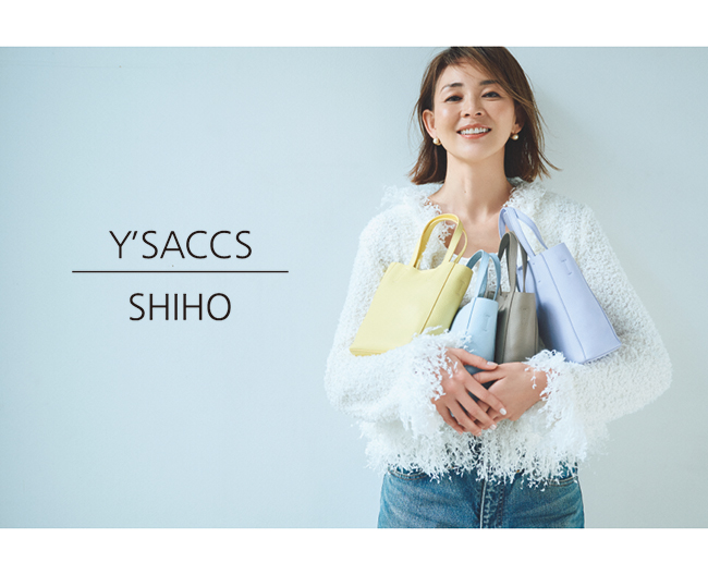 大阪髙島屋に〈Y'SACCS（イザック）〉POP UP SHOP｜40周年、SHIHOコラボバッグ（5/27-9/1）