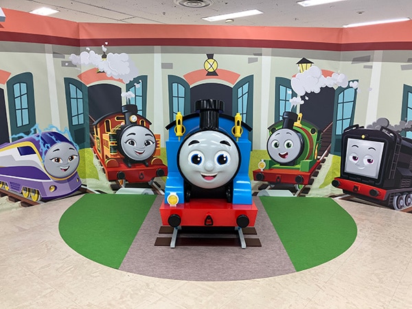 トーマスとなかまたちの体験コーナーイメージ