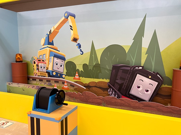 トーマスのキャラクター展示