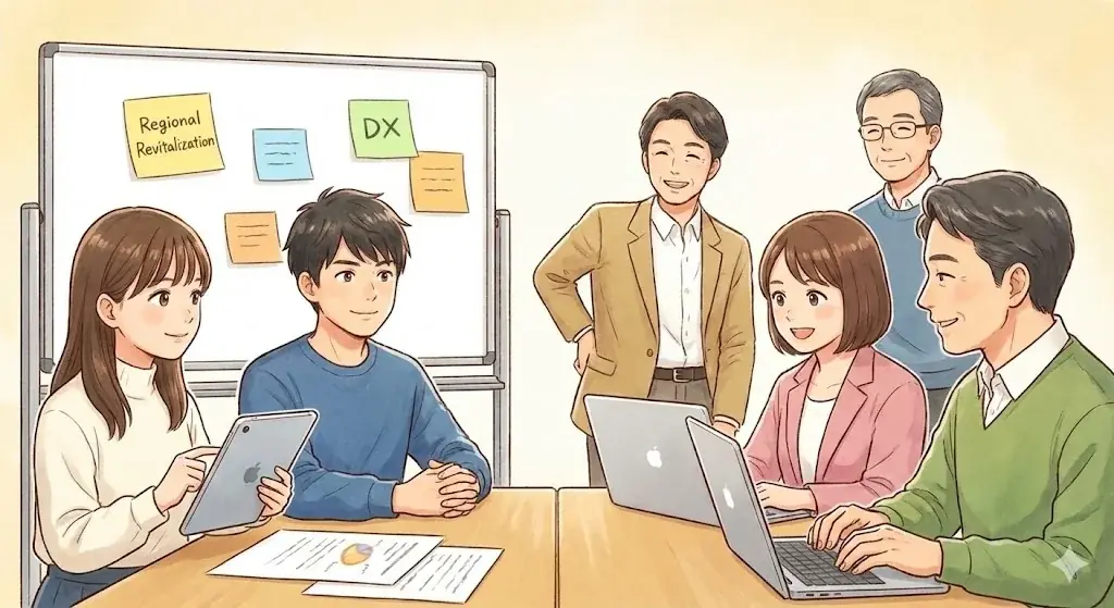 12/17第4回山梨県政アンバサダー勉強会完了報告。リニア・空飛ぶクルマ・DXによる「開の国」ブランド布教の軌跡【株式会社イマジナ】 画像 1