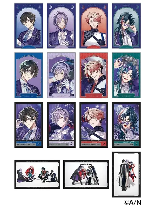 「にじさんじ VOLTACTION×3SKM FUSION LIVE “IMPACT” フェア」が12月27日からアニメイトで開催！　撮りおろしビジュアルを使用した商品販売や、特別展示なども実施!! 画像 4