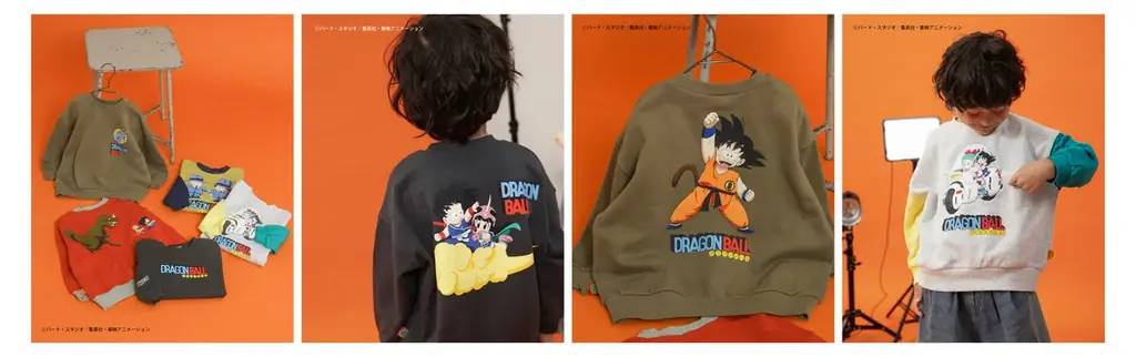 日本を代表するアニメーション作品『ドラゴンボール』とキッズアパレル「BREEZE」が夢の共演！世代を超えて楽しめるコラボアイテムが、2026年元旦に登場！ 画像 2