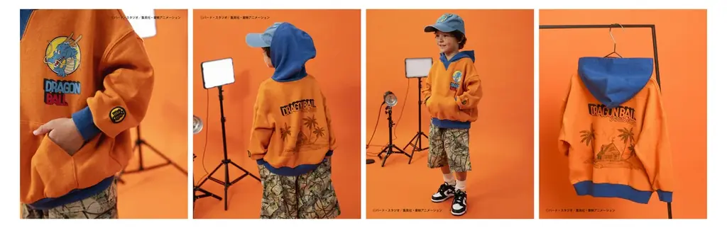 日本を代表するアニメーション作品『ドラゴンボール』とキッズアパレル「BREEZE」が夢の共演！世代を超えて楽しめるコラボアイテムが、2026年元旦に登場！ 画像 4
