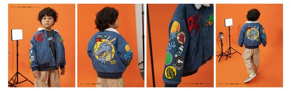 日本を代表するアニメーション作品『ドラゴンボール』とキッズアパレル「BREEZE」が夢の共演！世代を超えて楽しめるコラボアイテムが、2026年元旦に登場！ 画像 5