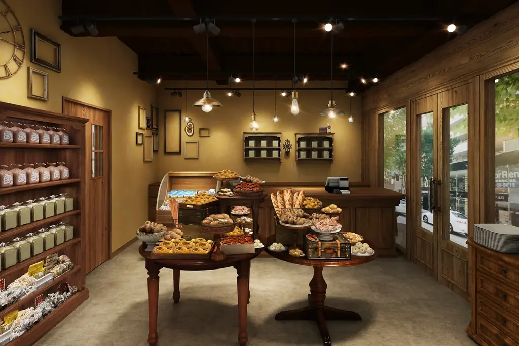 【東京都世田谷区に初出店】ヴィンテージ調で温かみのある新デザイン！用賀駅前に「ハートブレッドアンティーク 用賀店」が新規オープン！店舗限定ごろっとりんご×カスタードクリームを楽しめるキューブパンも発売 画像 4