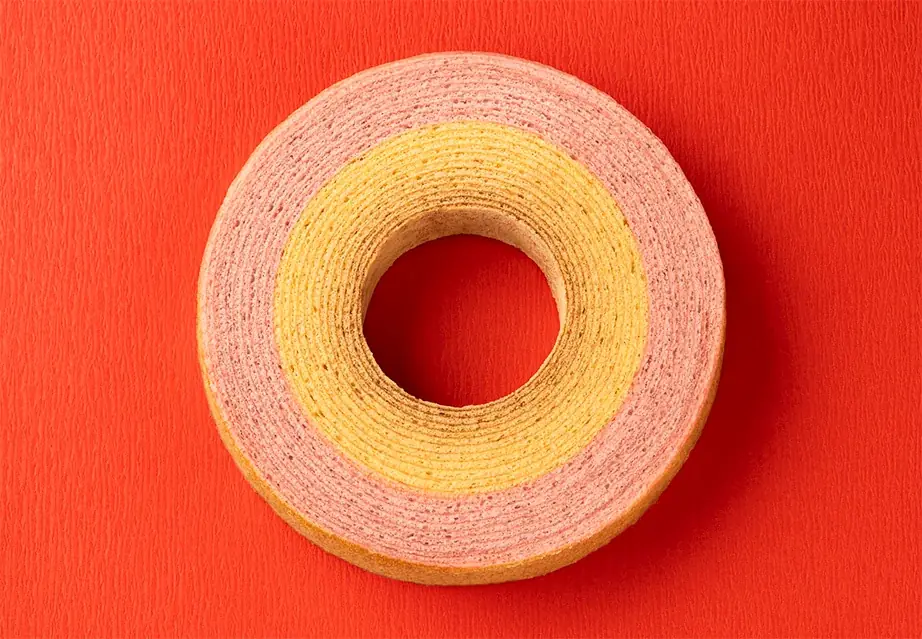 【ねんりん家】2026年をお祝い。年末年始限定 “紅白のバームクーヘン” 新登場。代表作を一緒に楽しむセットも 画像 2