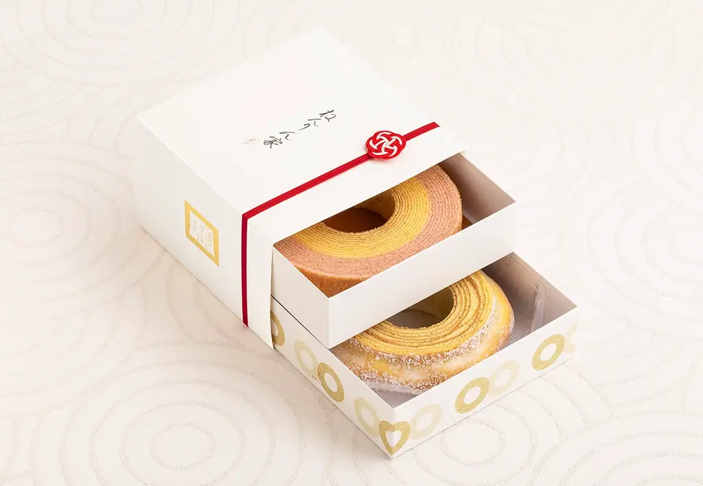 【ねんりん家】2026年をお祝い。年末年始限定 “紅白のバームクーヘン” 新登場。代表作を一緒に楽しむセットも 画像 7