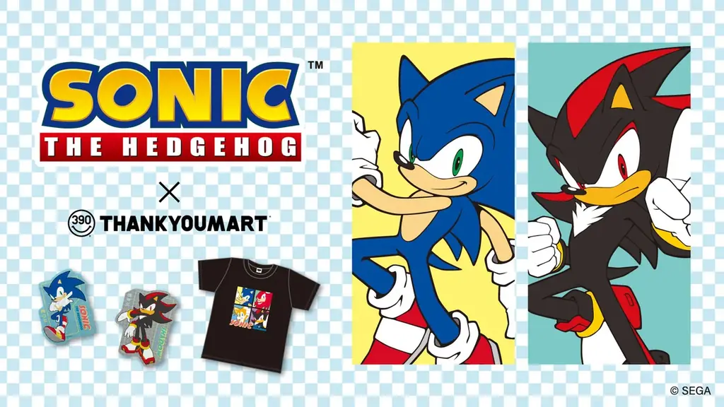 サンキューマート×ソニック雑貨、12/24先行予約開始