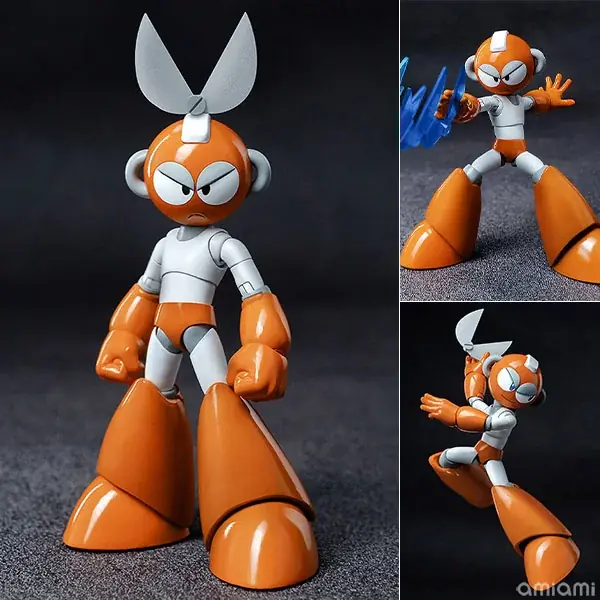 『ロックマン』より、ファンからも大人気のボスキャラ「カットマン」が可動フィギュアで登場。あみあみにて予約受付中。 画像 2