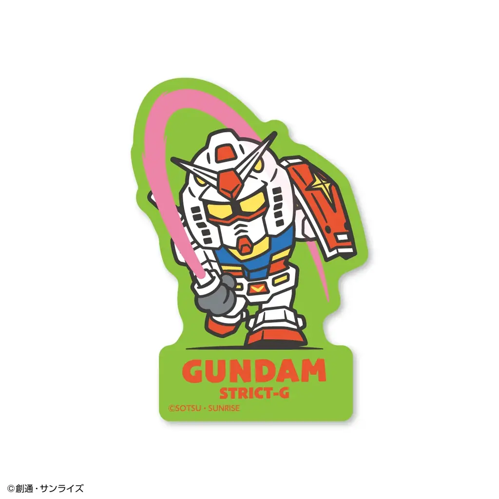 『機動戦士ガンダム』ステッカーセットが登場!!STRICT-G 多賀SA店限定にて、ひこにゃんコラボデザインも発売！ 画像 2