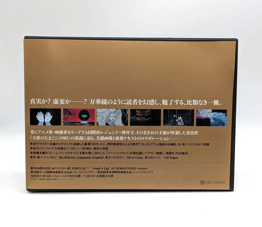 【情報解禁】シリアルナンバー付きハードカバーの豪華仕様『天使のたまご THE VISUAL COLLECTION』＜特装盤＞を部数限定で発売！ 画像 4
