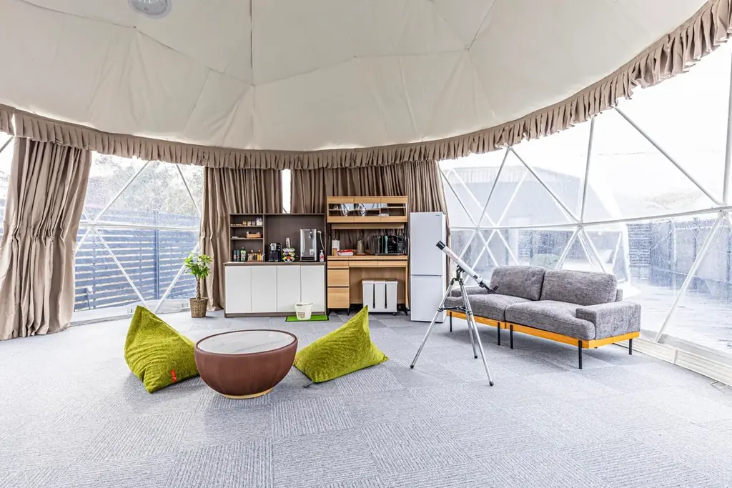 【2025年12月GRAND OPEN】琵琶湖畔に、愛犬と過ごせるグランピングリゾート「Galaxy Glamping Dog Premium」が誕生。大切な愛犬とのかけがえのないひとときを。 画像 5