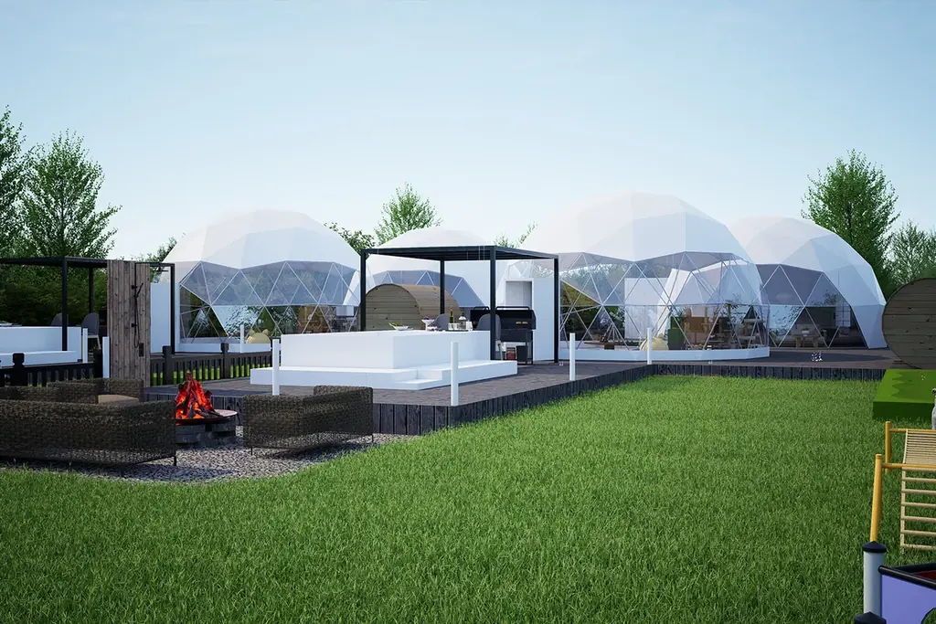 【2025年12月GRAND OPEN】琵琶湖畔に、愛犬と過ごせるグランピングリゾート「Galaxy Glamping Dog Premium」が誕生。大切な愛犬とのかけがえのないひとときを。 画像 6