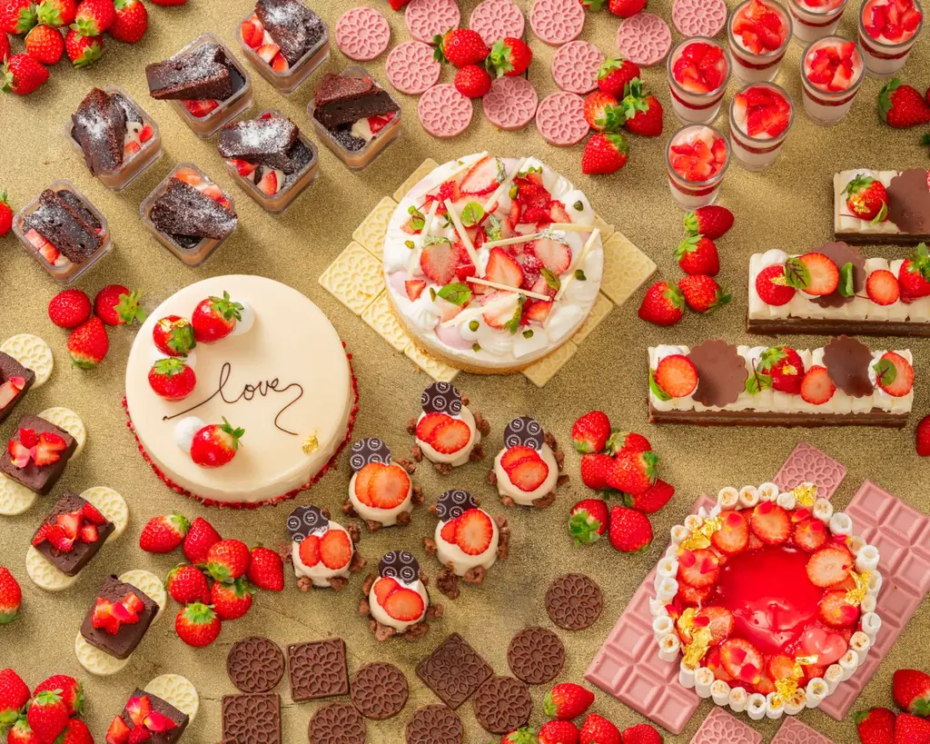 苺×チョコブッフェ