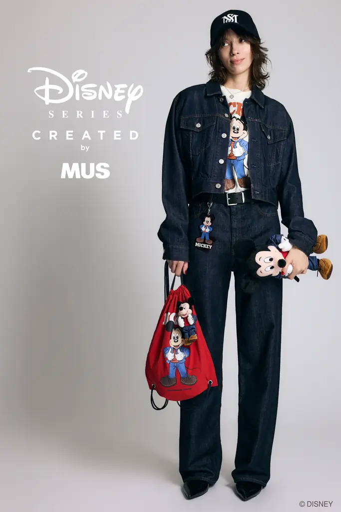 『MUS（エムユーエス）』の「Disney SERIES CREATED by MUS」よりDENIM MICKEY COLLECTIONを2月4日(水)より発売開始 画像 13