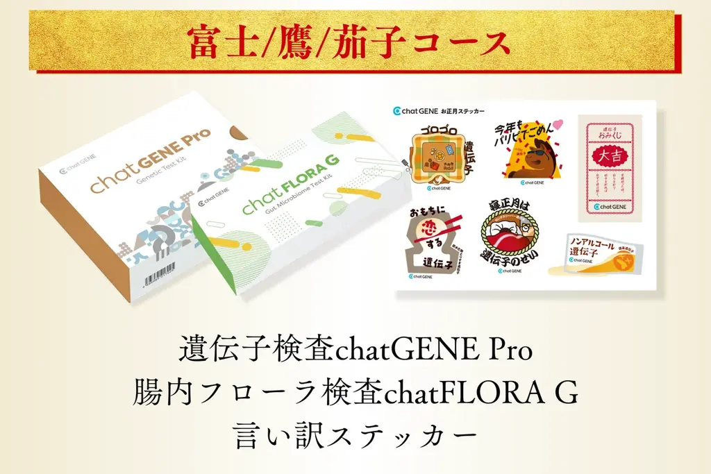 【最大88,400円お得】体質丸見え福袋誕生！遺伝子検査と腸内フローラ検査のセットでキレイと健康のヒントを見つけよう 画像 3