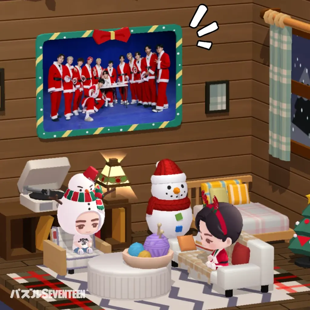 【DRIMAGE　プレスリリース】『パズルSEVENTEEN』ホリデークエストイベント開催中！ライフスタイルブランド『earpearp』とのコラボも！ 画像 2