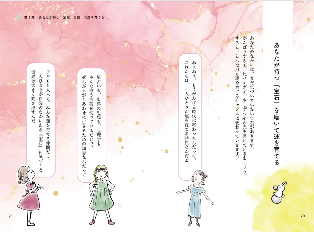 12/24　新年を機に自分を変えたい女性に向けた書籍『運を育てる』全国書店で発売 画像 2