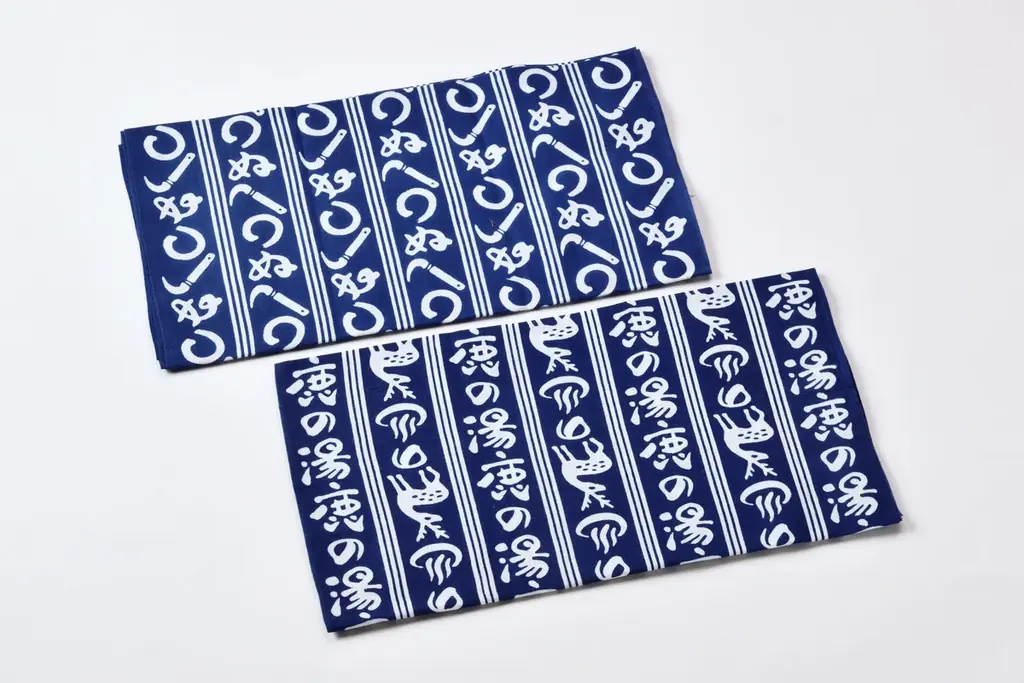 【定山渓 鹿の湯】てぬぐい専門店『かまわぬ』とのコラボ手ぬぐいを12月27日より販売開始 画像 2