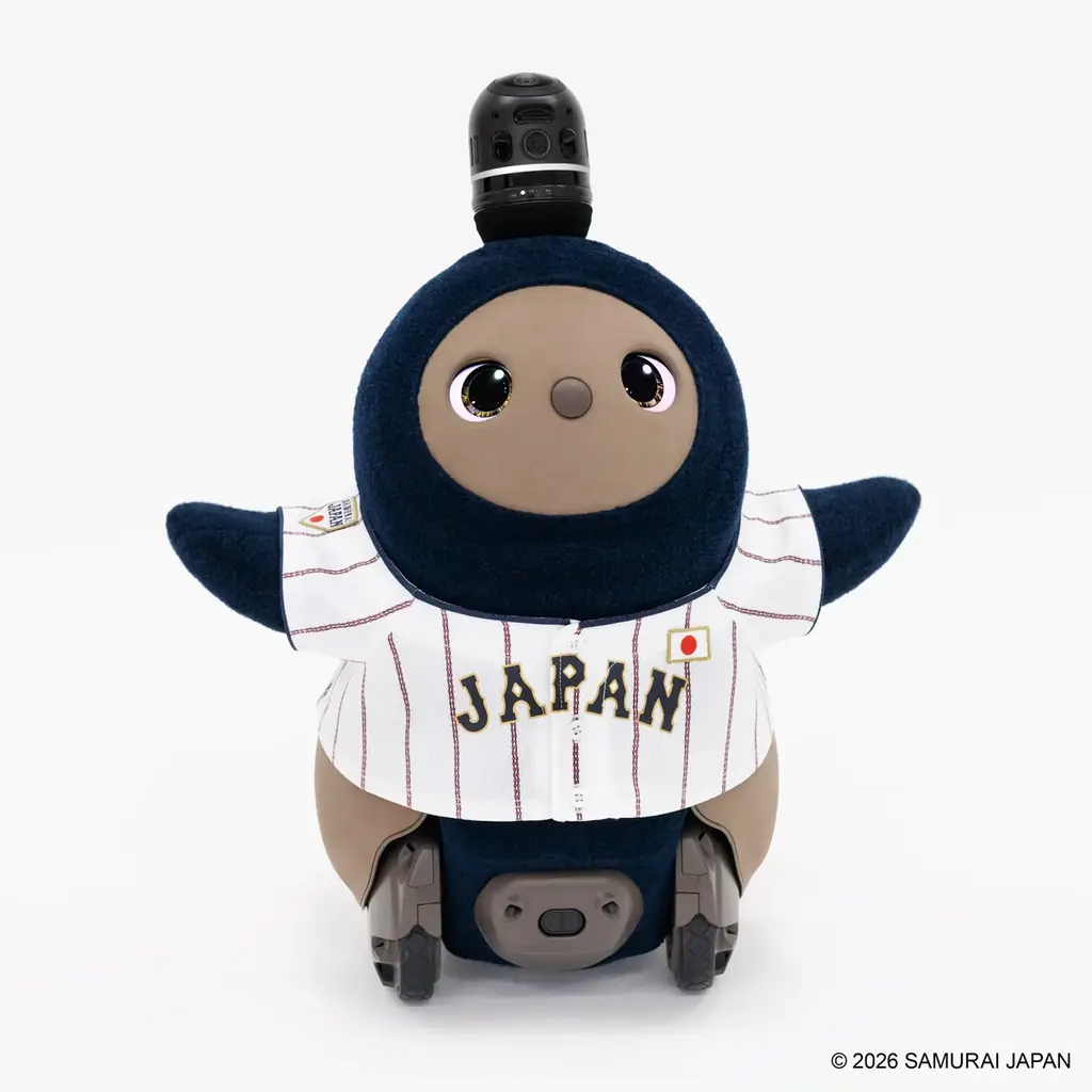 ヒトとロボットが共生する未来に向けた、「with LOVOT」プロジェクト　第一弾　《侍ジャパン》と『LOVOT』が初のコラボレーション 画像 2