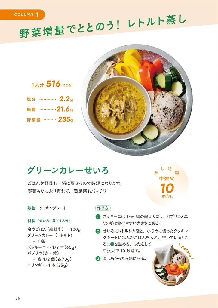 【2025年最も売れた実用書】大ブームの「せいろ蒸し」でお正月太りをリセット！　りよ子の最新刊「せいろダイエット本」ついに発売 画像 8