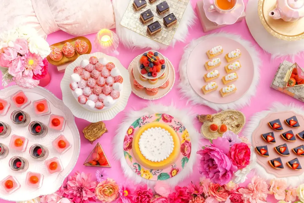 🍓速報！“恋するいちご”ビュッフェに、リラックマコラボスペシャルドリンクが登場！ 画像 5