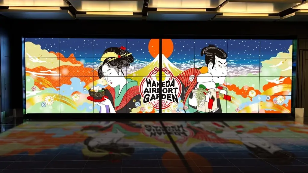 羽田エアポートガーデン 新春企画― 日本の玄関口で迎える、浮世絵が彩る正月 ― 画像 2