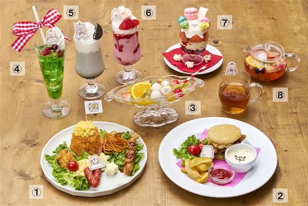 カプコンカフェ 池袋店＆梅田店　「ともだちはくま」生誕10周年を記念したコラボメニューを大公開！ 画像 1