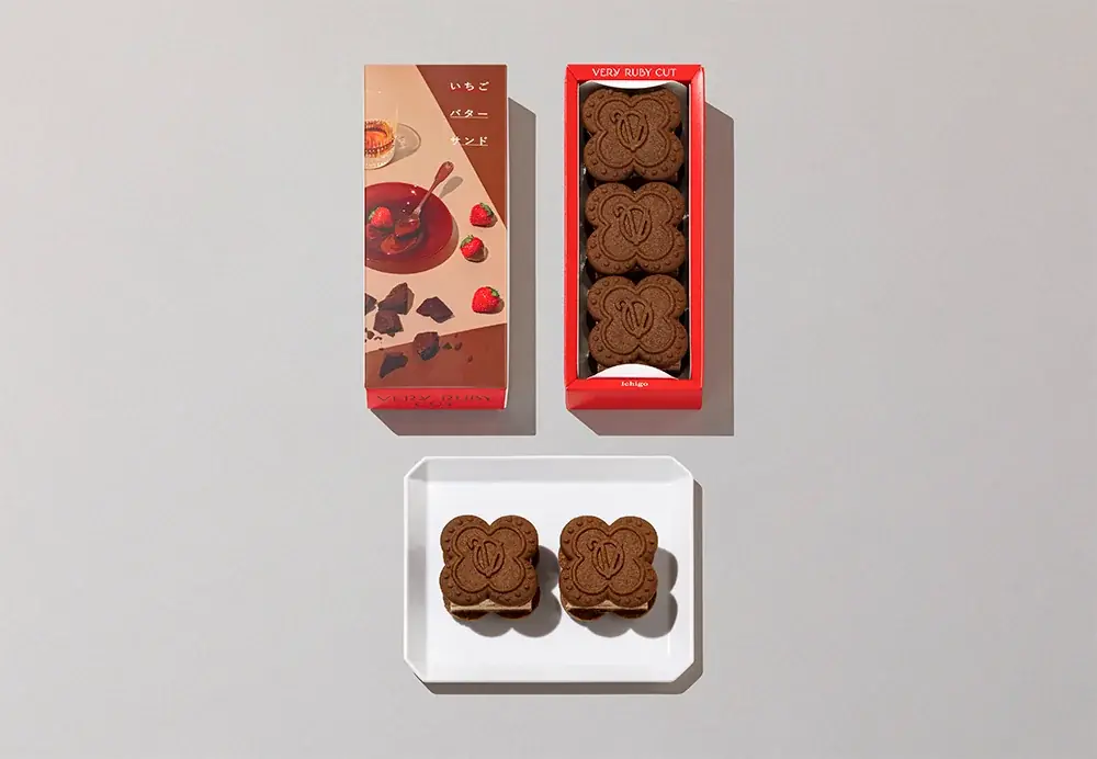 【関東初上陸】完売必至の極厚バターサンドが冬限定ショコラ仕立てで新登場。いちごスイーツ専門店「VERY RUBY CUT」 画像 5