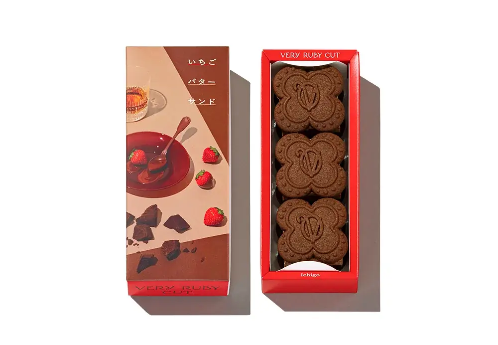 【関東初上陸】完売必至の極厚バターサンドが冬限定ショコラ仕立てで新登場。いちごスイーツ専門店「VERY RUBY CUT」 画像 6