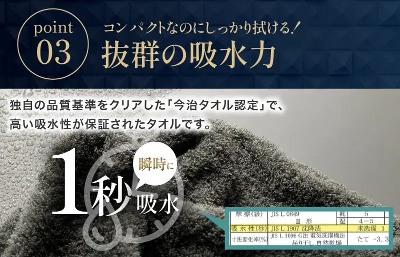 今治市の地域商社が老舗タオルメーカーとタッグを組んで手がける『タオル開発プロジェクト第3弾！』”ふるさと納税でしか手に入らない” 日常使いに最適な今治タオル「上質ミニバスタオル」が新登場！ 画像 7