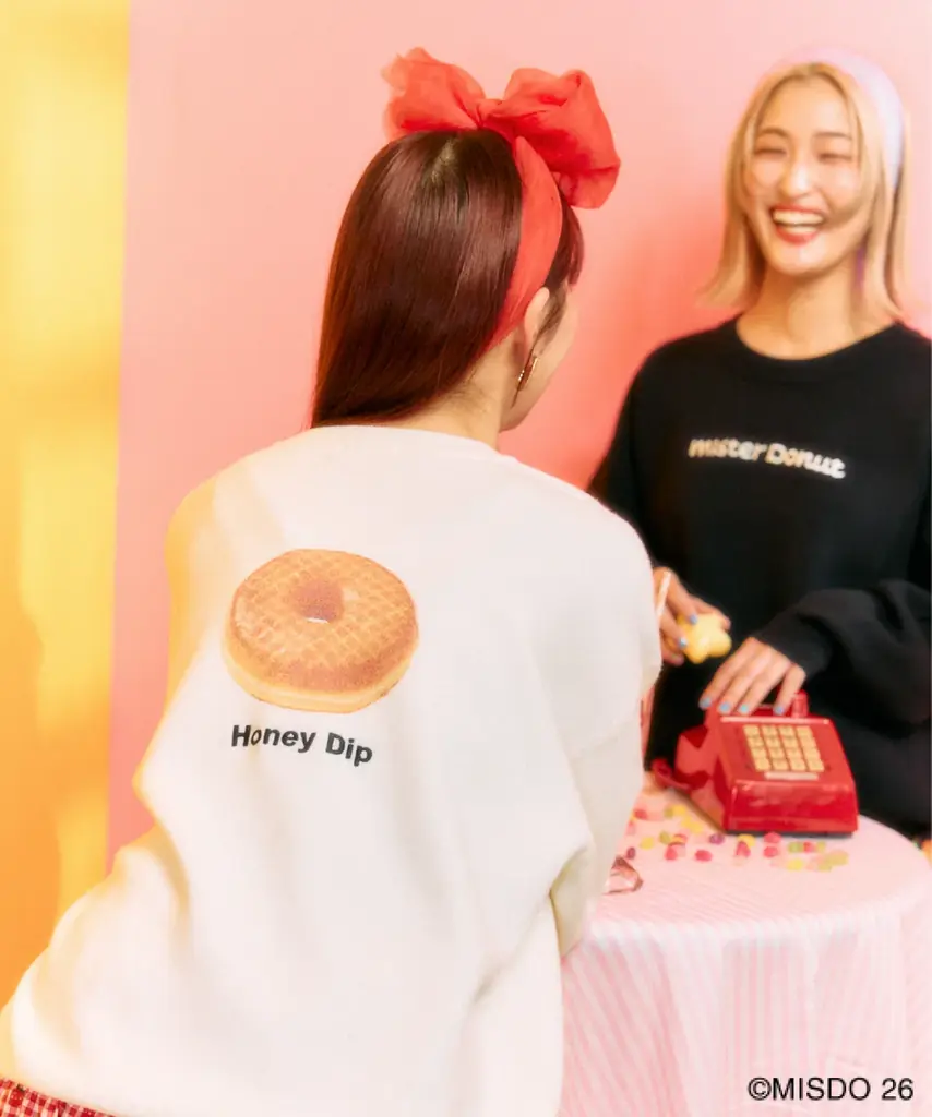 LEPSIMが大好評いただいた国民的ドーナツ店「ミスタードーナツ」とのコラボレーション第2弾を1月9日(金)に発売！ 画像 6