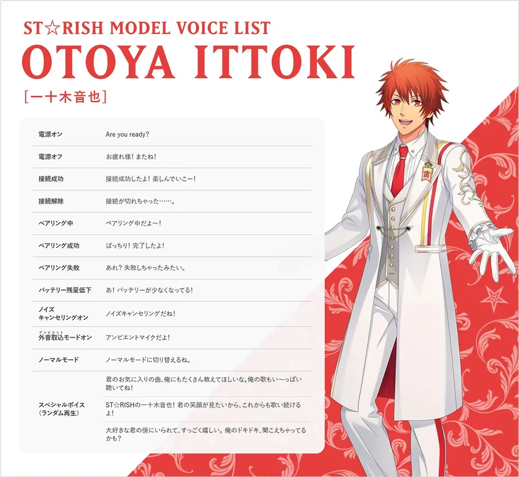 【AVIOT】AVIOT ×「うたの☆プリンスさまっ♪」コラボ 完全ワイヤレスイヤホンが発売決定！本日12月25日（木）よりブロッコリーオンラインにて予約開始！ 画像 2