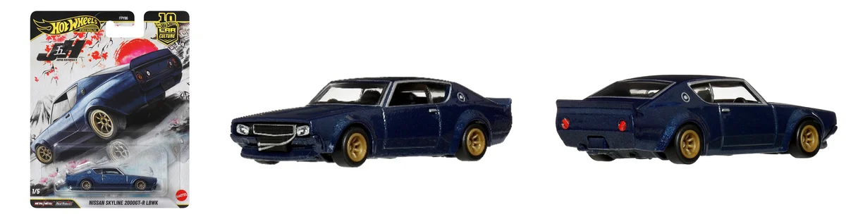 70～80年代の世界から注目される日本ストリートカーの名車を凝縮した「ホットウィール カーカルチャー ジャパンヒストリックス5」全5種が12月25日（木）より順次予約開始！ 画像 4