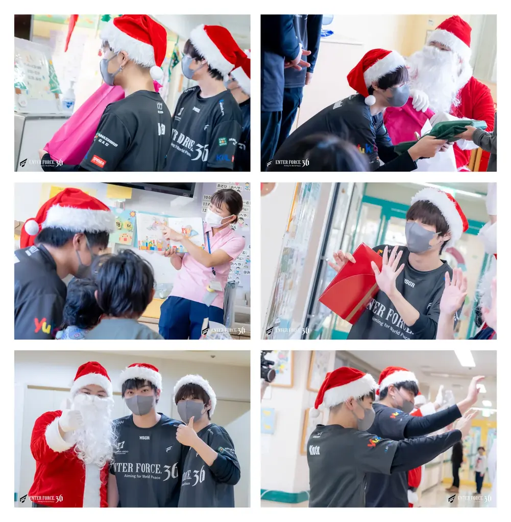 病室の子供たちにドローンショーとプレゼントを届ける奇跡のプロジェクトを成功。X’masチャリティプロジェクトを7施設で実施。【ENTER FORCE.36】 画像 11
