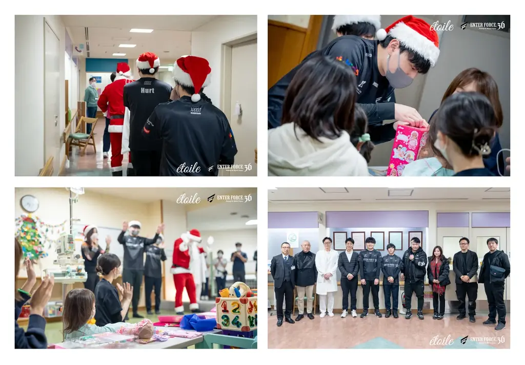 病室の子供たちにドローンショーとプレゼントを届ける奇跡のプロジェクトを成功。X’masチャリティプロジェクトを7施設で実施。【ENTER FORCE.36】 画像 3