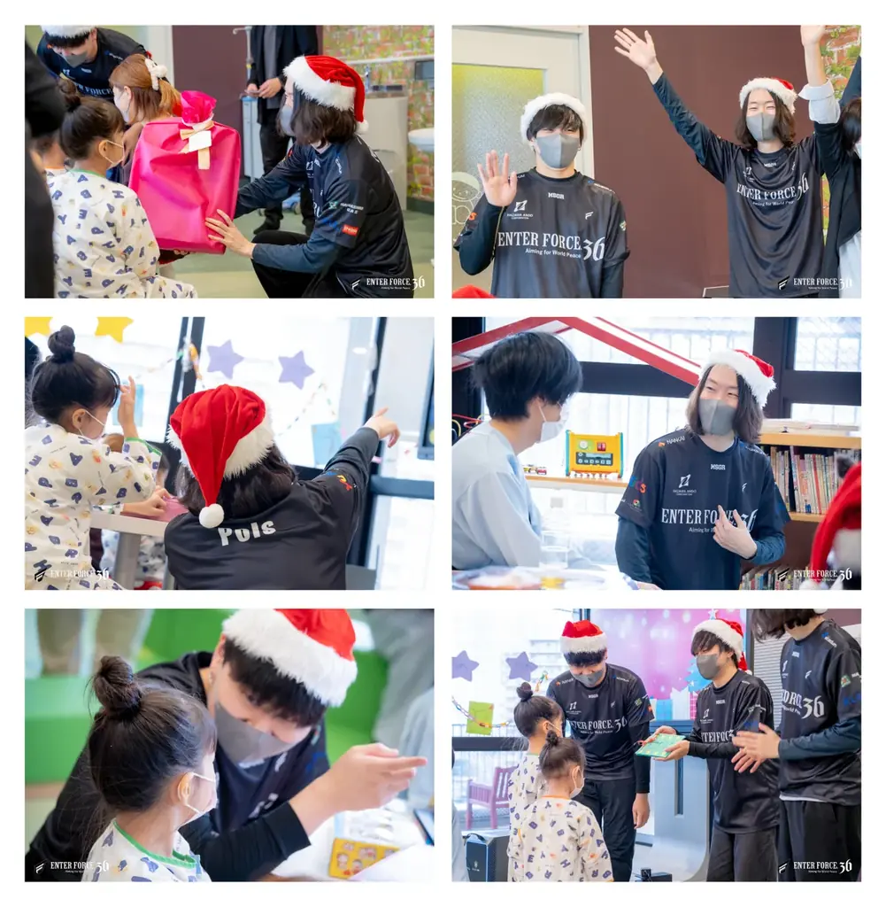 病室の子供たちにドローンショーとプレゼントを届ける奇跡のプロジェクトを成功。X’masチャリティプロジェクトを7施設で実施。【ENTER FORCE.36】 画像 6