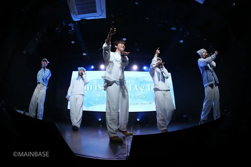 新人韓国グループ LEVERGENT、初クリスマスイブ公演は「かわいいスタイル」笑顔満載！年内は12月31日まで、新年は1月3日の“韓服ライブ”から全力始動！ 画像 2
