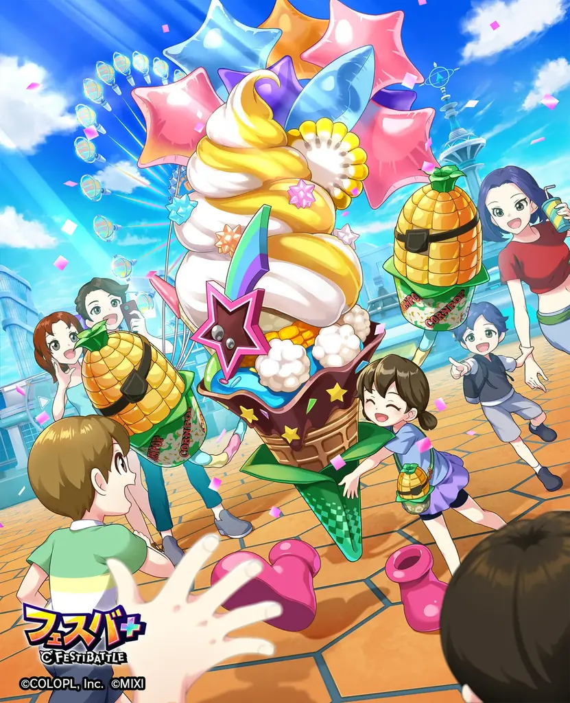 『フェスバ+』、新ヒーローとしてコーン・ポップ（CV：マンモス西尾）がガチャに登場！ 画像 6