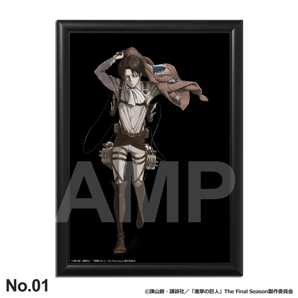 進撃の巨人リヴァイのバースデーアート、限定販売開始｜ベストカレンダー