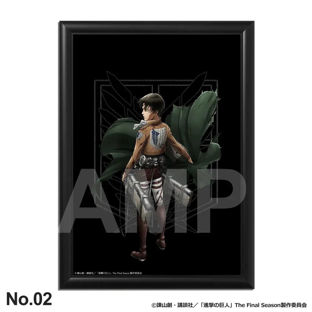 進撃の巨人リヴァイのバースデーアート、限定販売開始｜ベストカレンダー