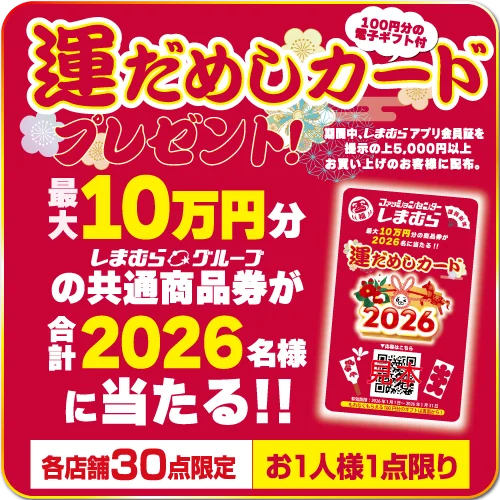 しまむらグループ、2026年新春の初売りを開催！　福袋・キャラクター商品・お買い得品など、ワクワクする企画を多数ご用意 画像 2