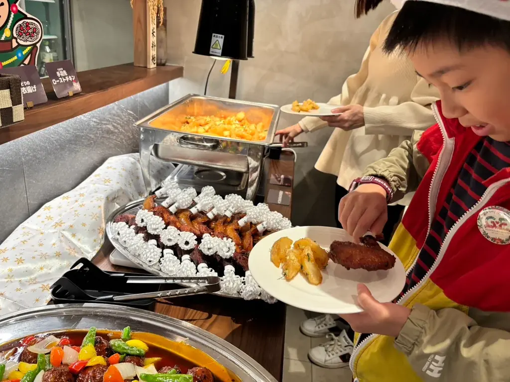 クリスマス ファミリーGFブッフェを開催しました 画像 2