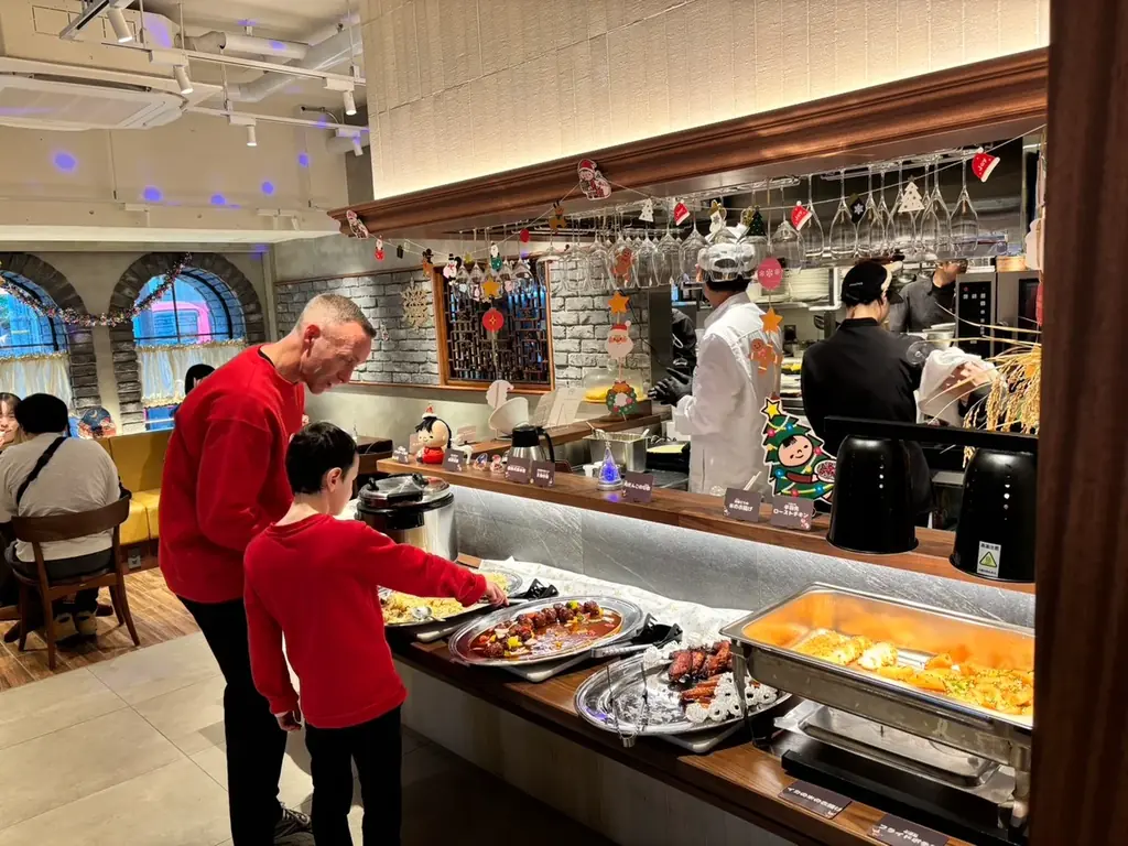 クリスマス ファミリーGFブッフェを開催しました 画像 4