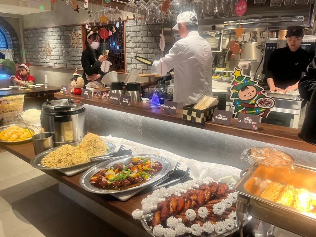 クリスマス ファミリーGFブッフェを開催しました 画像 8