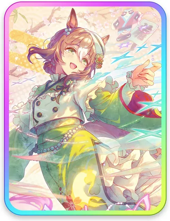 ゲーム『ウマ娘 プリティーダービー』新CMは名作時代劇を思わせる…「暴れん坊将軍」OPをオマージュ　”風来坊”なウマ娘が富士のふもとを駆け抜ける！ 画像 15