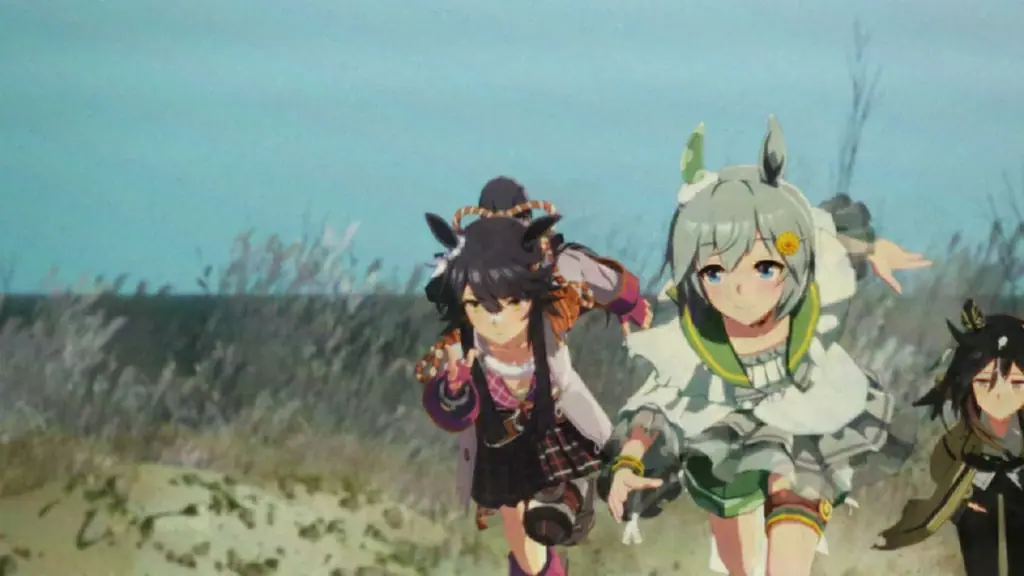 ゲーム『ウマ娘 プリティーダービー』新CMは名作時代劇を思わせる…「暴れん坊将軍」OPをオマージュ　”風来坊”なウマ娘が富士のふもとを駆け抜ける！ 画像 4